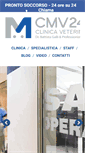 Mobile Screenshot of clinicaveterinariacmv.it